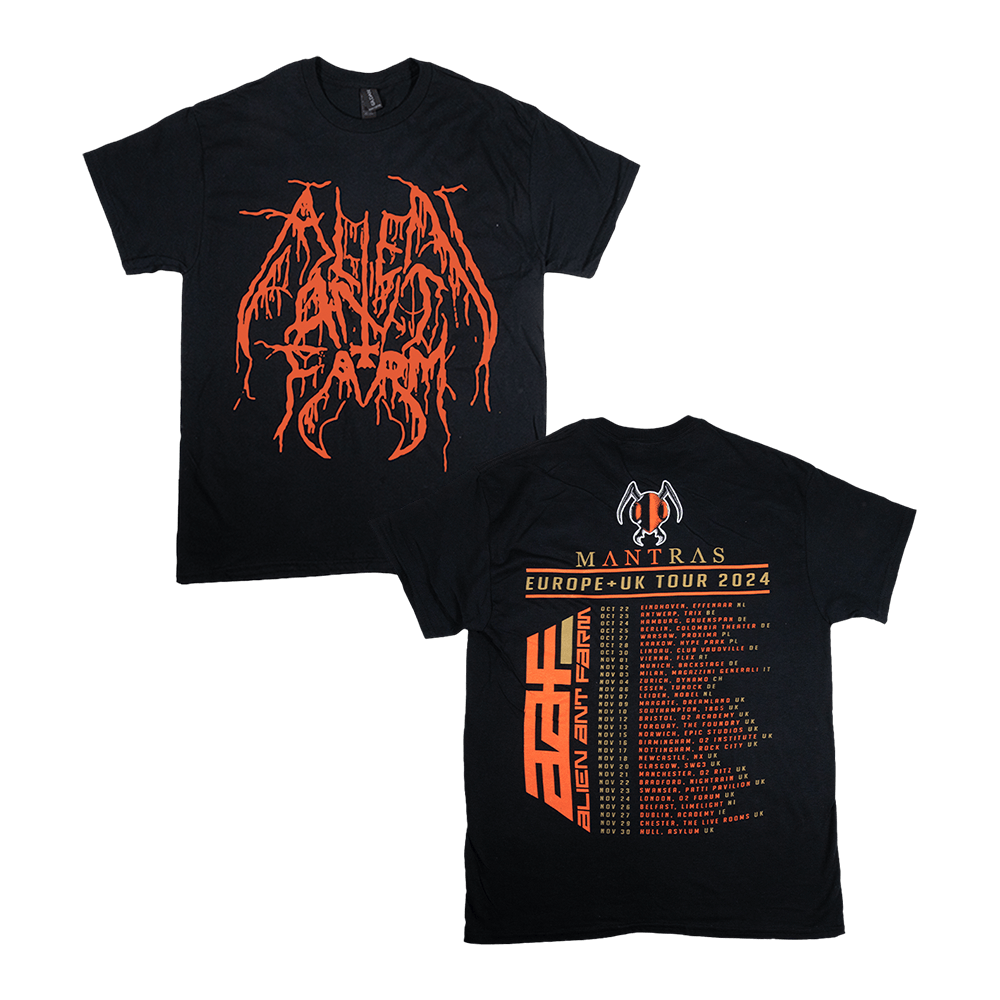 Metal Ant EU+UK Tour 24 Tee - Black image 0
