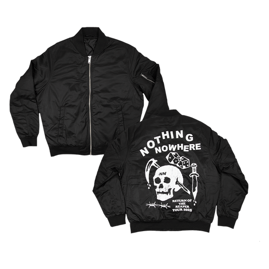 Bomber Jacket - Black image 0