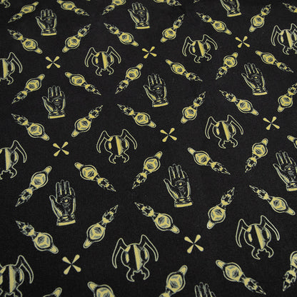 Mantras All Over Tote Bag - Black image 3