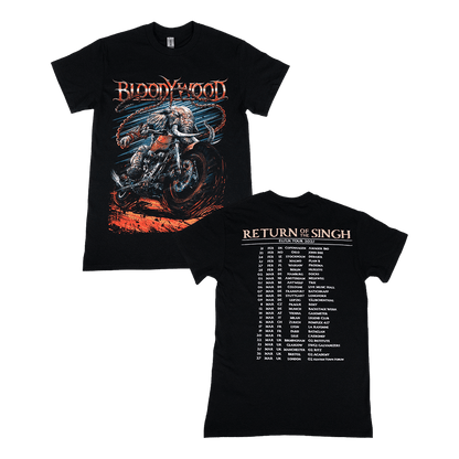 EU/UK Tour 2025 Tee - Black image 0