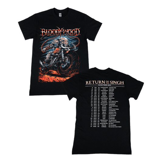 EU/UK Tour 2025 Tee - Black image 0