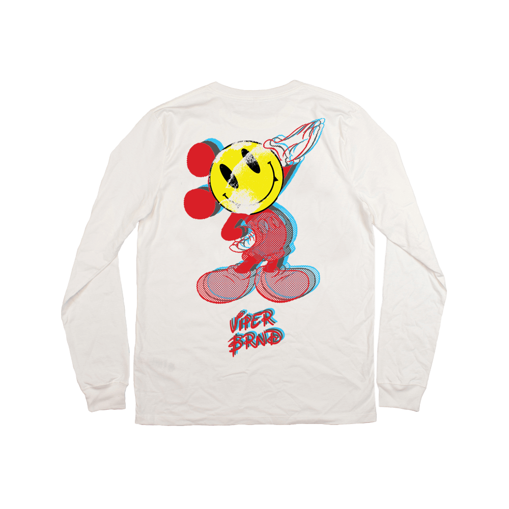 HAUS O' MAUS Longsleeve - White image 1