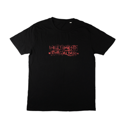 Red Logo T-Shirt - Black image 0