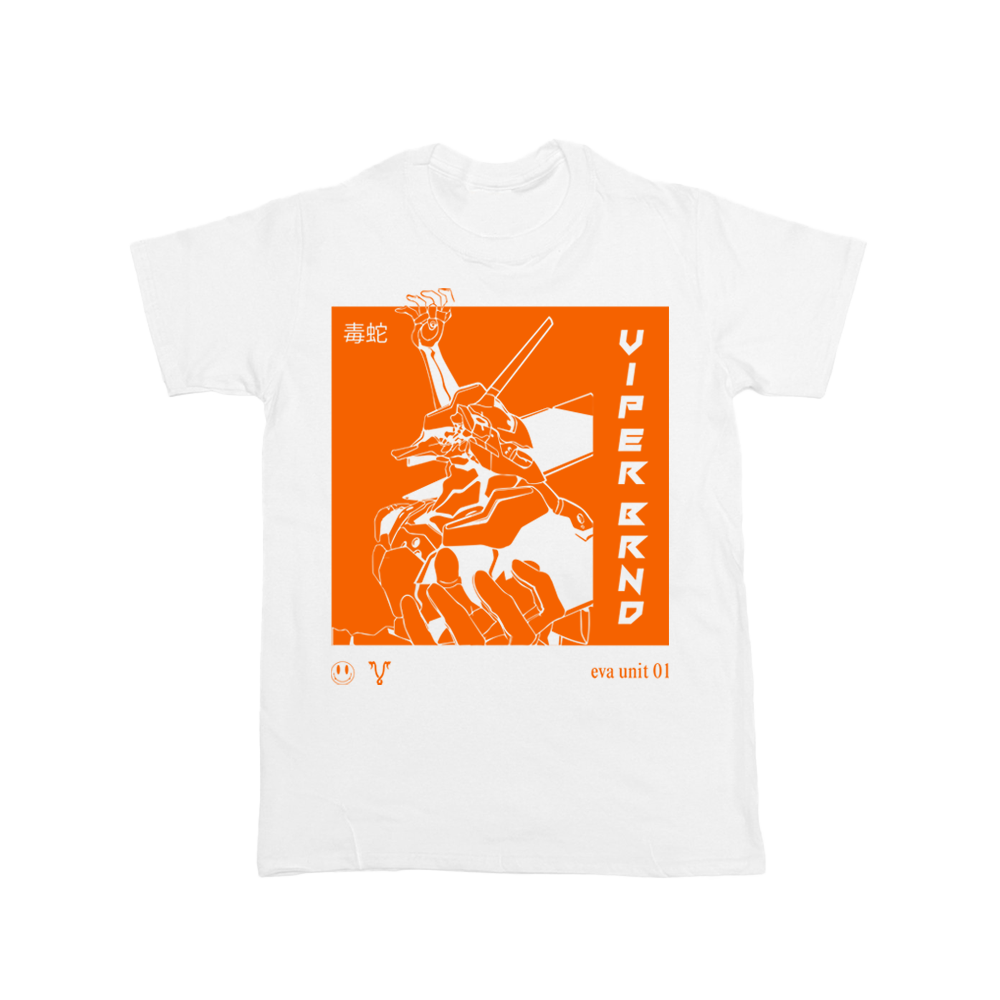 GEN76 Tee - Orange/White image 0