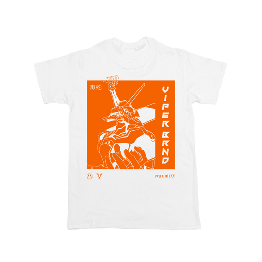 GEN76 Tee - Orange/White image 0