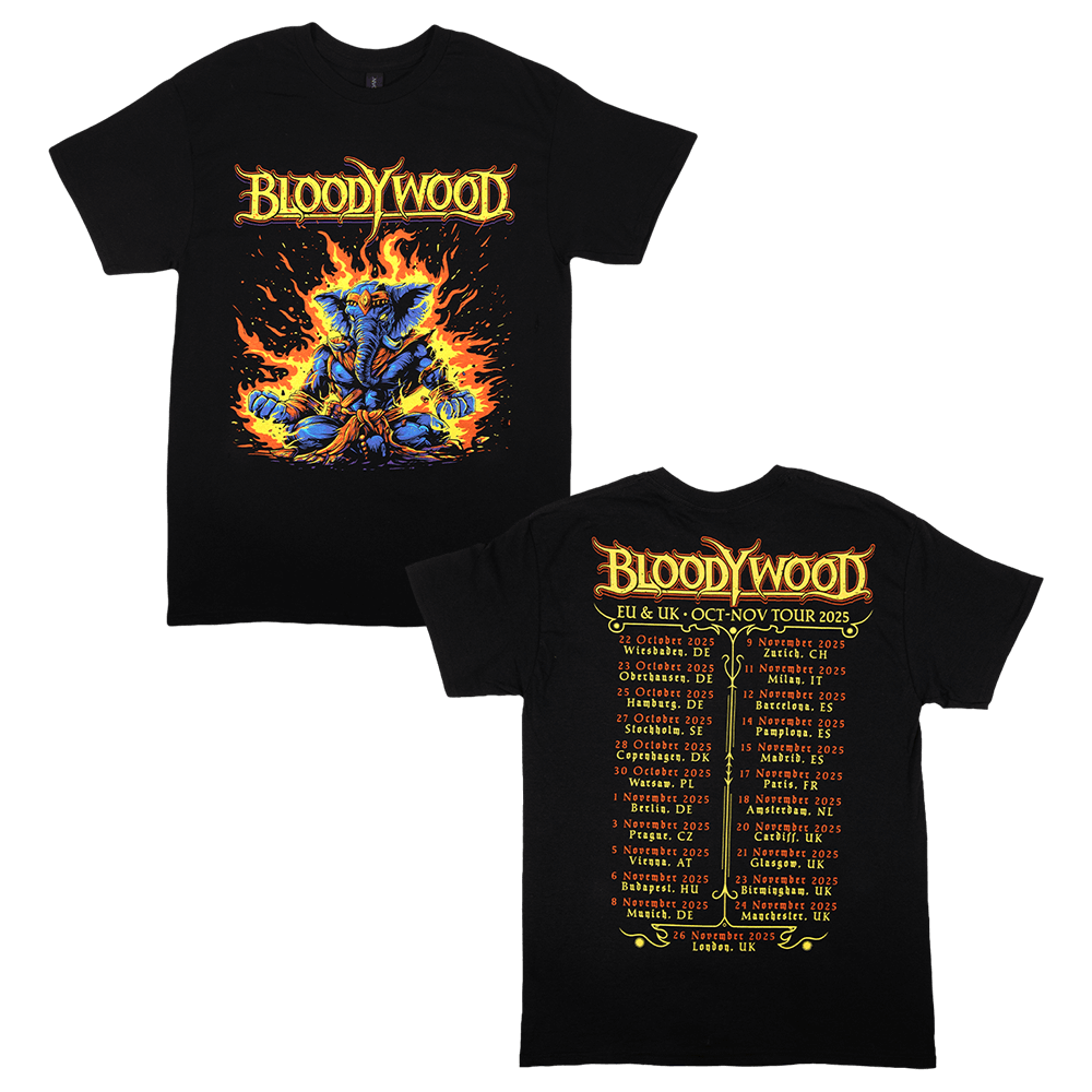 EU/UK Nov Tour 2025 Tee - Black image 0