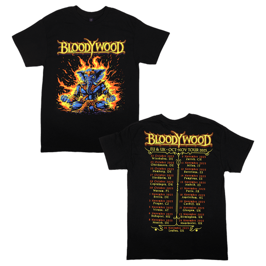 EU/UK Nov Tour 2025 Tee - Black image 0