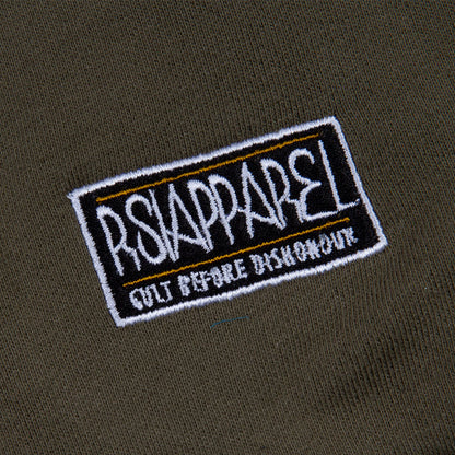 Skull Buster Hoodie - Olive image 2