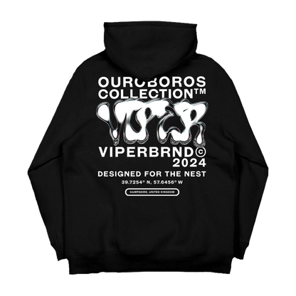 Ouroboros Hoodie - White/Black image 2
