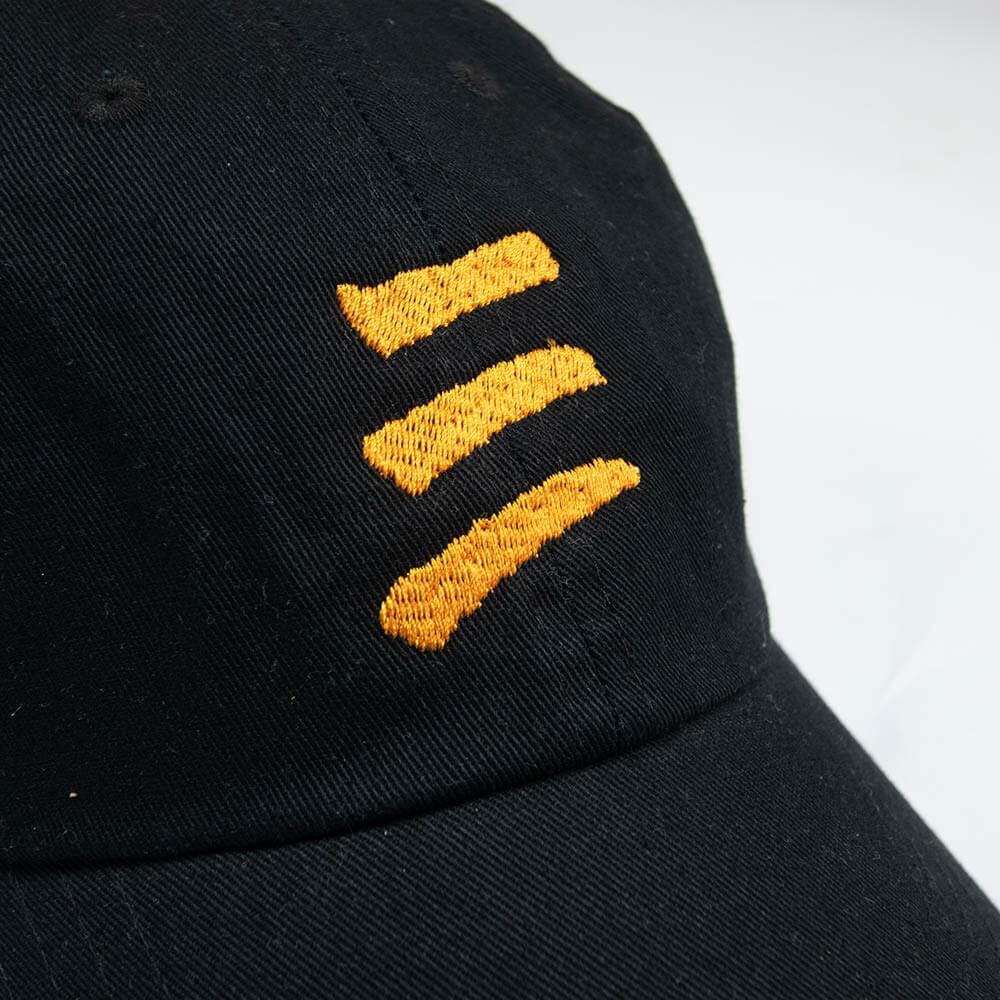 Embroidered Logo Hat - Black image 2
