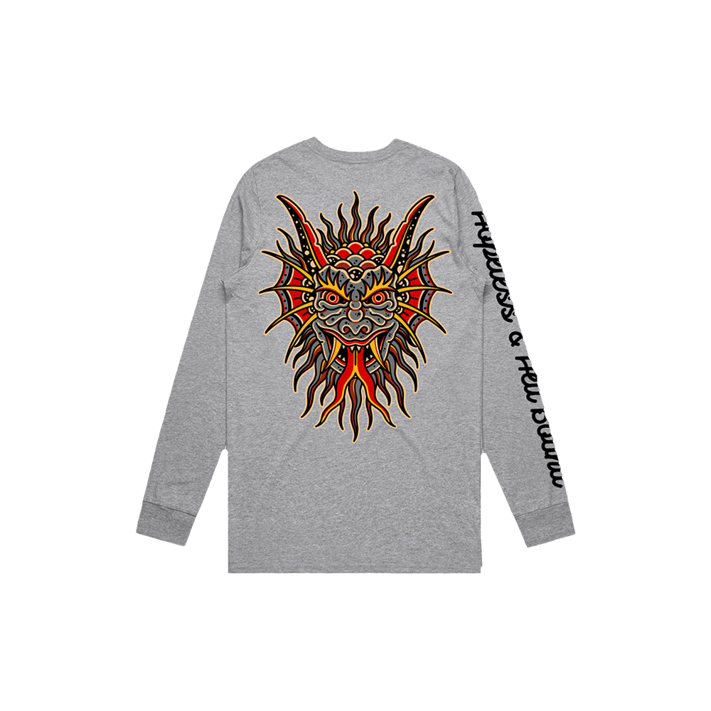 Hell Bound Longsleeve - Grey image 1