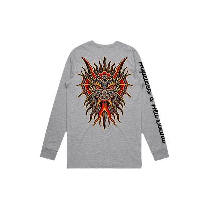 Hell Bound Longsleeve - Grey image 1