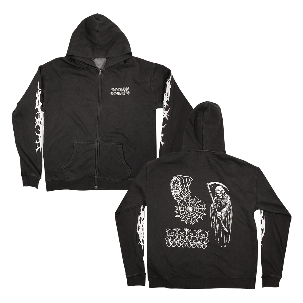 Cult Zip Hoodie - Faded Grey image 0