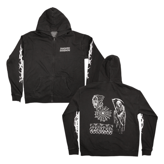 Cult Zip Hoodie - Faded Grey image 0