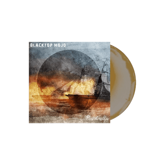Burn The Ships 12" Vinyl - Gold Splatter image 0
