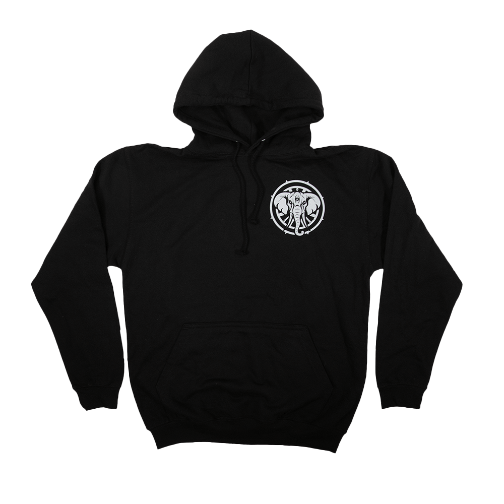 Gears Hoodie - Black image 1