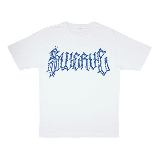 Logo Tee - Blue/White